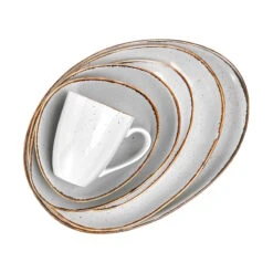 4x Frühstücksteller FINCA In Grau 13 4x Frühstücksteller FINCA In Grau -Butlers butlers 4x fruhstucksteller finca in grau 4