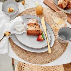 4x Frühstücksteller FINCA In Grau 14 4x Frühstücksteller FINCA In Grau -Butlers butlers 4x fruhstucksteller finca in grau 5