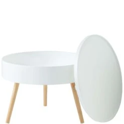 Beistelltisch Mit Stauraum COFFEE TIME In Weiß -Butlers butlers beistelltisch mit stauraum coffee time in weiss 3