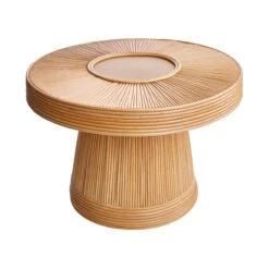 Couchtisch Rattan BOHO LOUNGE In Natur