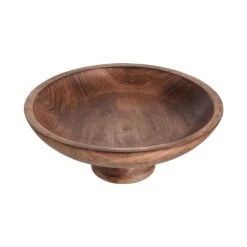 Deko-Schale Mit Fuß Ø30cm MANGO DAYS In Braun -Butlers butlers deko schale mit fuss o30cm mango days in braun 3