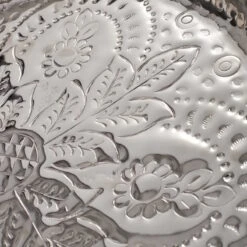 Deko-Teller Floral Ø37cm ORIENTAL LOUNGE In Silber 6 Deko-Teller Floral Ø37cm ORIENTAL LOUNGE In Silber -Butlers butlers deko teller floral o37cm oriental lounge in silber 2