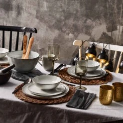 Geschirr-Set 12-tlg. HENLEY In Grau -Butlers butlers geschirr set 12 tlg henley in grau 8