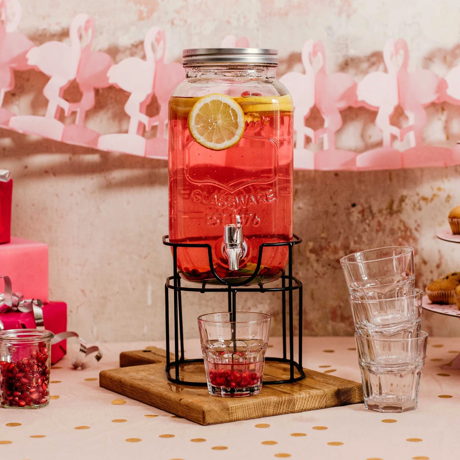 Getränkespender 2-teilig REFRESH In Transparent 9 Getränkespender 2-teilig REFRESH In Transparent – Bild 9