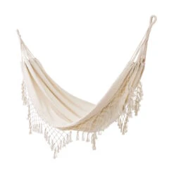 Butlers 13 Hängematte Mit Fransen Und Beutel DAYDREAMER In Creme