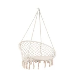 Butlers 7 Hängesessel Mit Fransen Ø100cm PARADISE NOW In Creme