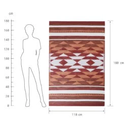 In- & Outdoor-Teppich Ikat L 180 X B 118cm COLOUR CLASH In Bunt 6 In- & Outdoor-Teppich Ikat L 180 X B 118cm COLOUR CLASH In Bunt -Butlers butlers in and outdoor teppich ikat l 180 x b 118cm colour clash in bunt 2