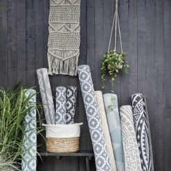 In- & Outdoor-Teppich L 180 X B 118cm COLOUR CLASH In Creme -Butlers butlers in and outdoor teppich l 180 x b 118cm colour clash in creme 5