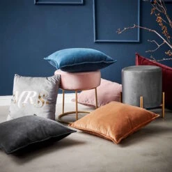 Kissen L 45 X B 45cm COTTON VELVET In Hellbraun 10 Kissen L 45 X B 45cm COTTON VELVET In Hellbraun -Butlers butlers kissen l 45 x b 45cm cotton velvet in hellbraun 3