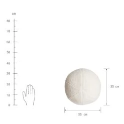 Kissen Rund Ø35cm BOB In Beige 8 Kissen Rund Ø35cm BOB In Beige -Butlers butlers kissen rund o35cm bob in beige 3