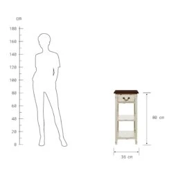 Konsole CABOTT COVE In Creme-Braun 15 Konsole CABOTT COVE In Creme-Braun -Butlers butlers konsole cabott cove in creme braun 3