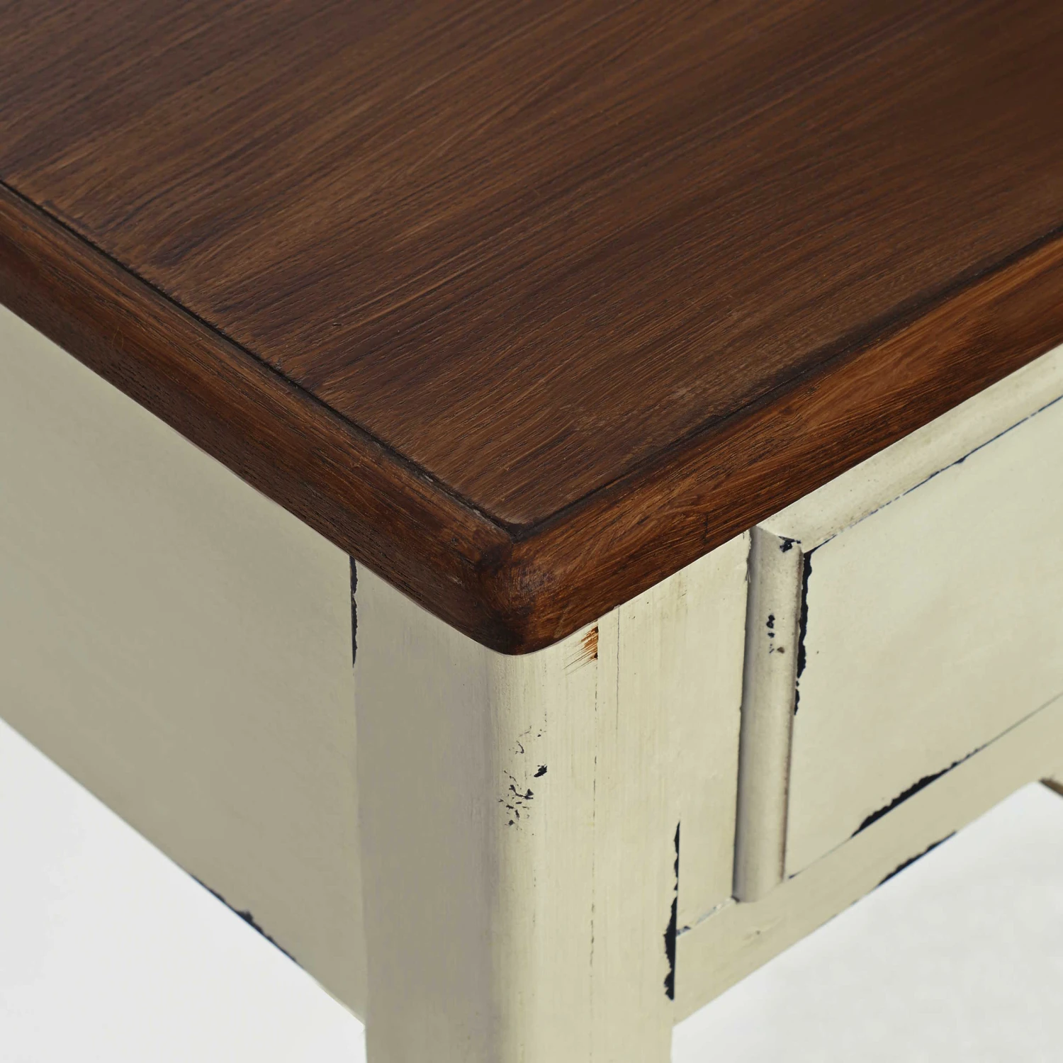 Konsolentisch Mit 3 Schubladen CABOTT COVE In Creme-Braun 8 Konsolentisch Mit 3 Schubladen CABOTT COVE In Creme-Braun – Bild 8