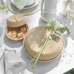 Korbschale Rattan Ø33cm RONDA In Natur 11 Korbschale Rattan Ø33cm RONDA In Natur -Butlers butlers korbschale rattan o33cm ronda in natur 5