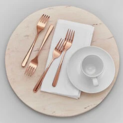 Kuchengabeln 4er-Set QUEENS In Roségold -Butlers butlers kuchengabeln 4er set queens in rosegold 1