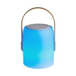 LED Leuchte Mit Bluetooth® Und Farbwechsel SOUND LOUNGE In Weiß-Hellbraun 24 LED Leuchte Mit Bluetooth® Und Farbwechsel SOUND LOUNGE In Weiß-Hellbraun -Butlers butlers led leuchte mit bluetooth r und farbwechsel sound lounge in weiss hellbraun 6