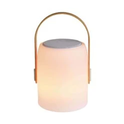 LED Leuchte Mit Bluetooth® Und Farbwechsel SOUND LOUNGE In Weiß-Hellbraun 25 LED Leuchte Mit Bluetooth® Und Farbwechsel SOUND LOUNGE In Weiß-Hellbraun -Butlers butlers led leuchte mit bluetooth r und farbwechsel sound lounge in weiss hellbraun 7