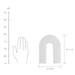 LED Lichterbogen Höhe 20cm RAINBOW In Weiß 11 LED Lichterbogen Höhe 20cm RAINBOW In Weiß -Butlers butlers led lichterbogen hohe 20cm rainbow in weiss 4