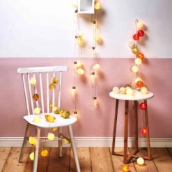 LED-Lichterkette 10 Lichter Mit USB-Batteriefach BULB LIGHTS In Transparent -Butlers butlers led lichterkette 10 lichter mit usb batteriefach bulb lights in transparent 10