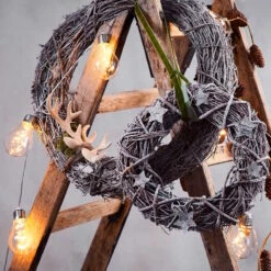 LED-Lichterkette 10 Lichter Mit USB-Batteriefach BULB LIGHTS In Transparent -Butlers butlers led lichterkette 10 lichter mit usb batteriefach bulb lights in transparent 9