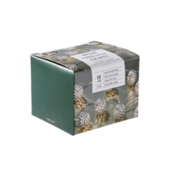 LED-Lichterkette Metallball 10 Lichter Mit USB-Batteriefach ORIENTAL LIGHTS In Silber -Butlers butlers led lichterkette metallball 10 lichter mit usb batteriefach oriental lights in silber 2