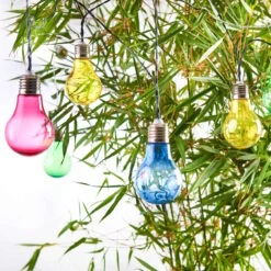 Butlers -Butlers butlers lichterkette solar mit 10 gluhbirnen sunlight in bunt 1