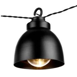 Metall-Lampenkette Mit Stecker WAREHOUSE In Schwarz 10 Metall-Lampenkette Mit Stecker WAREHOUSE In Schwarz -Butlers butlers metall lampenkette mit stecker warehouse in schwarz 2