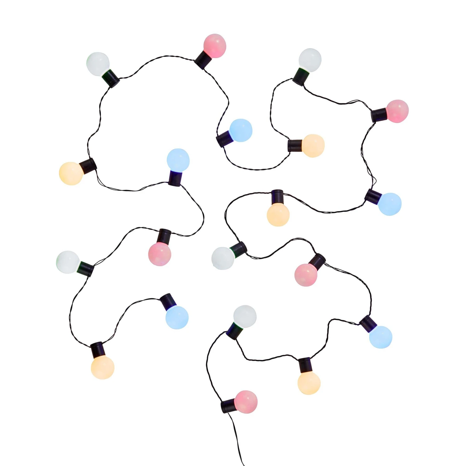 Outdoorlichterkette Mit Stecker SUNSET In Bunt 3 Outdoorlichterkette Mit Stecker SUNSET In Bunt – Bild 3