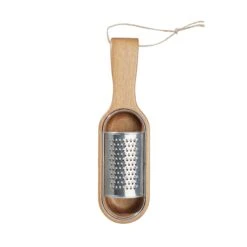 Parmesanreibe L 24,5 X B 7cm GOURMET In Braun-Silber -Butlers butlers parmesanreibe l 24 5 x b 7cm gourmet in braun silber 3