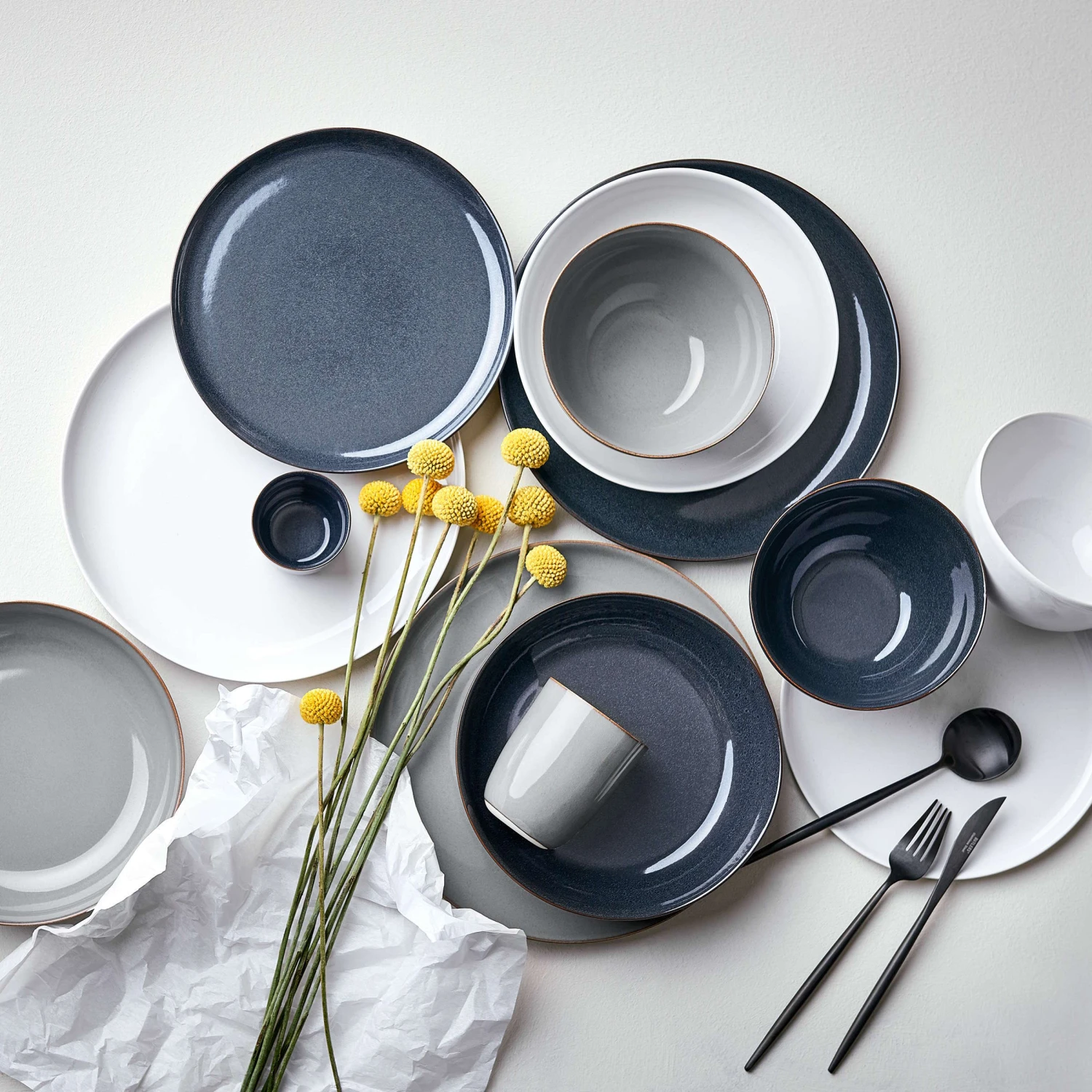 Pastateller Ø21,5cm NATIVE In Grau 8 Pastateller Ø21,5cm NATIVE In Grau – Bild 8