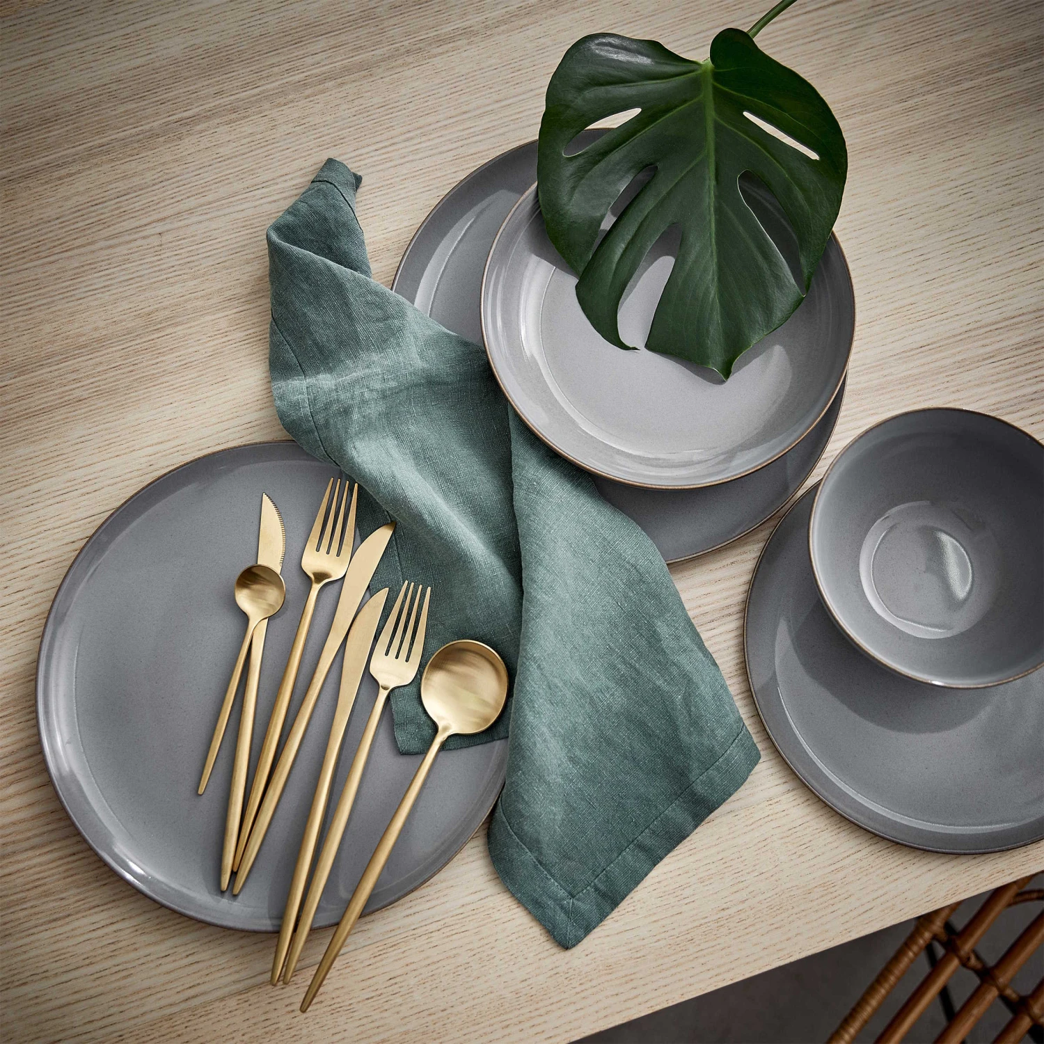 Pastateller Ø21,5cm NATIVE In Grau 10 Pastateller Ø21,5cm NATIVE In Grau – Bild 10