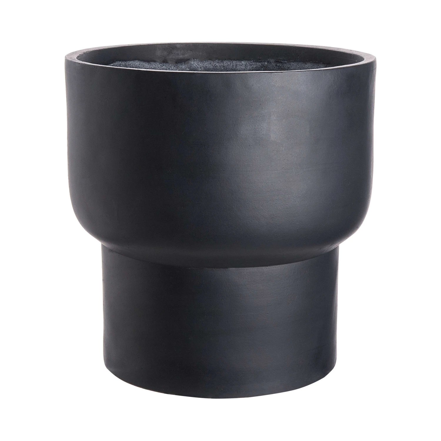 Pflanztopf Ø39cm LOFT In Schwarz 1 Pflanztopf Ø39cm LOFT In Schwarz
