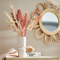 Spiegel Blumenförmig Ø52cm COTTAGE In Natur 14 Spiegel Blumenförmig Ø52cm COTTAGE In Natur -Butlers butlers spiegel blumenformig o52cm cottage in natur 6