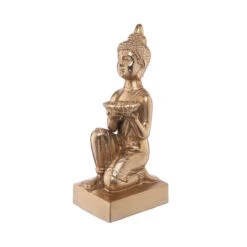 Statue Mit Kerzenteller Höhe 44cm BALI In Gold -Butlers butlers statue mit kerzenteller hohe 44cm bali in gold 4