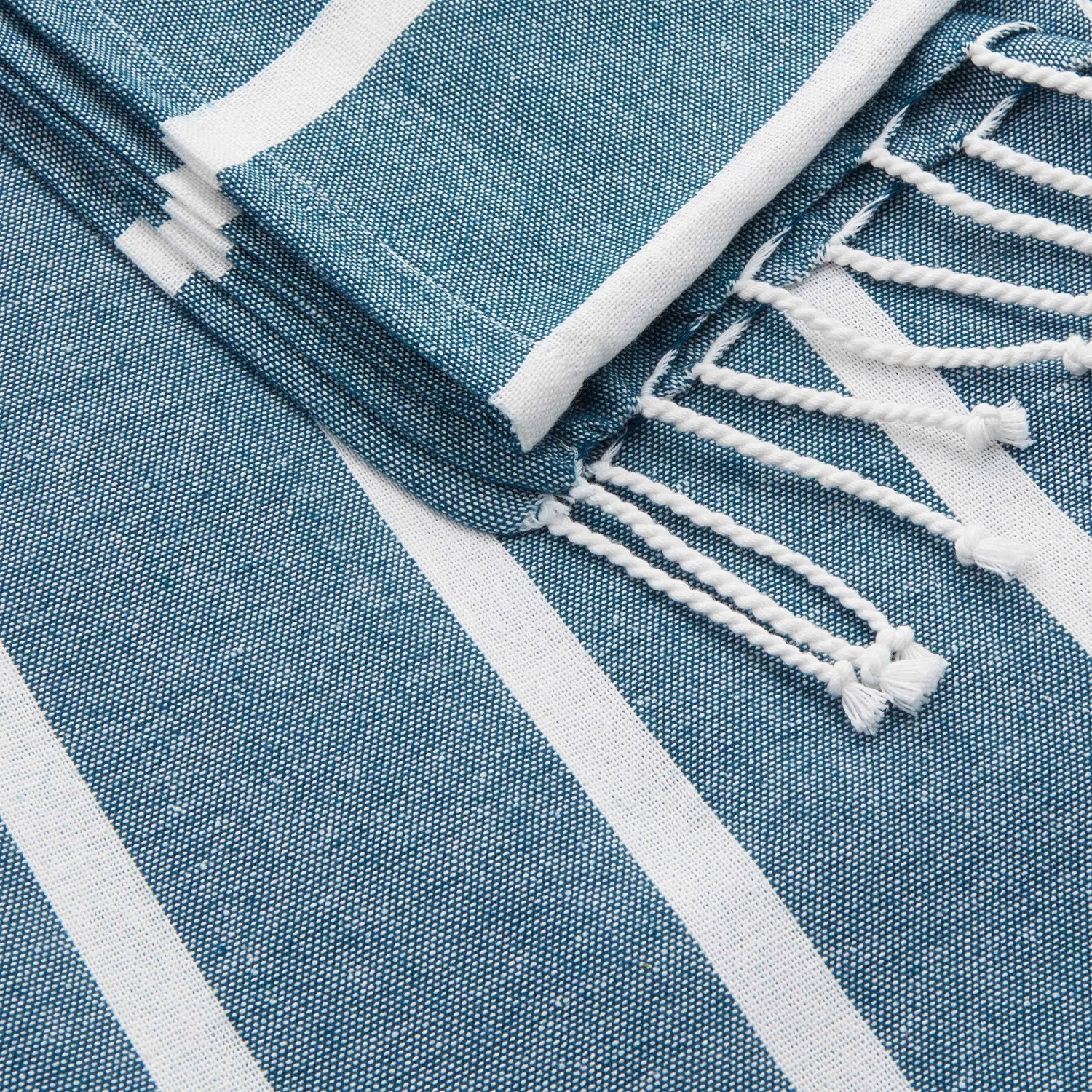 Strandtuch L 200 X B 180cm SURFSIDE In Blau 5 Strandtuch L 200 X B 180cm SURFSIDE In Blau – Bild 5