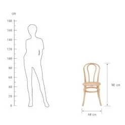 Stuhl WIENER MELANGE In Natur -Butlers butlers stuhl wiener melange in natur 2