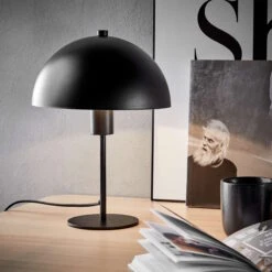 Butlers -Butlers butlers tischlampe topee in schwarz 1