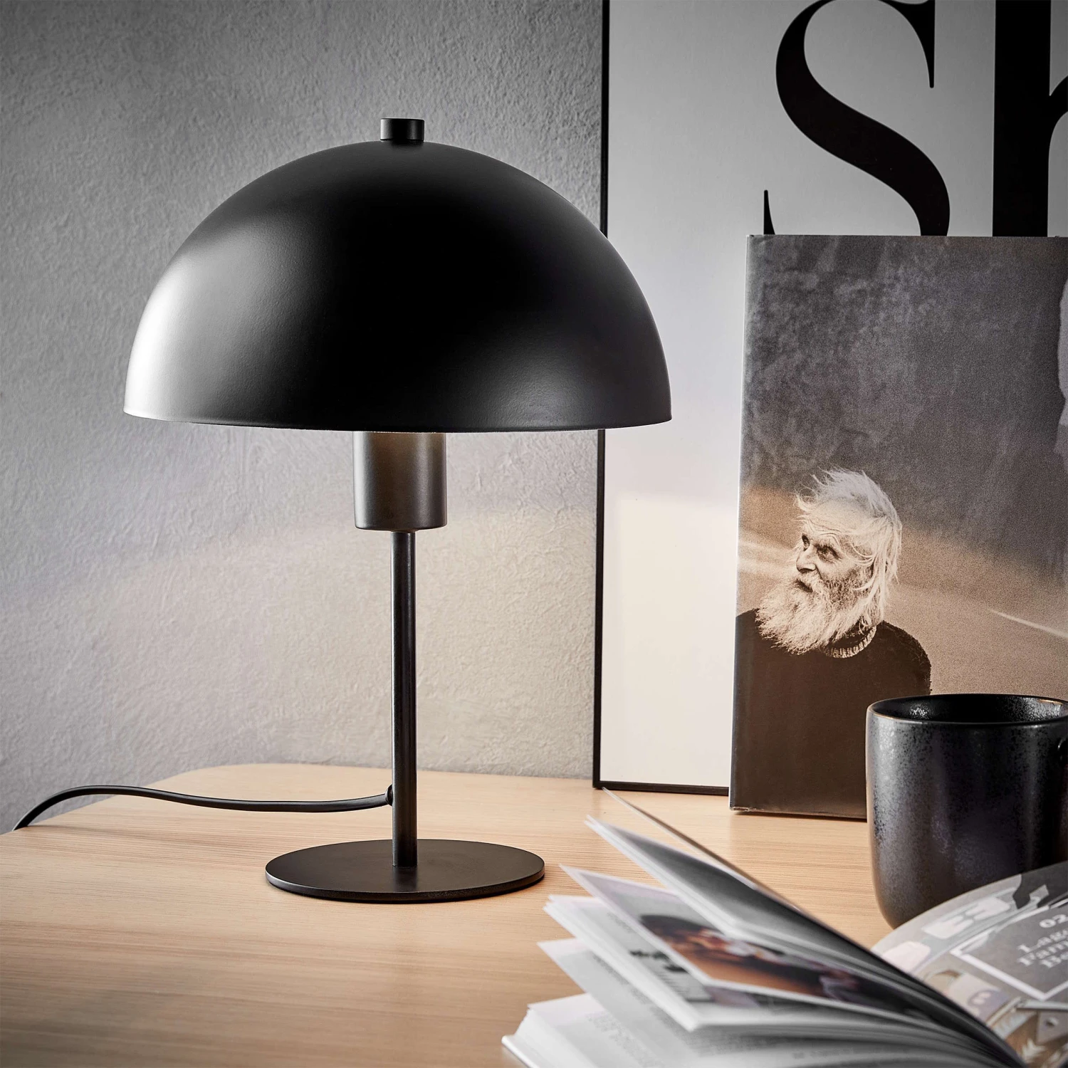 Tischlampe TOPEE In Schwarz 2 Tischlampe TOPEE In Schwarz – Bild 2