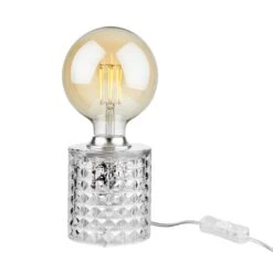 Butlers 29 Tischleuchte Glas Ø11cm STILO In Transparent