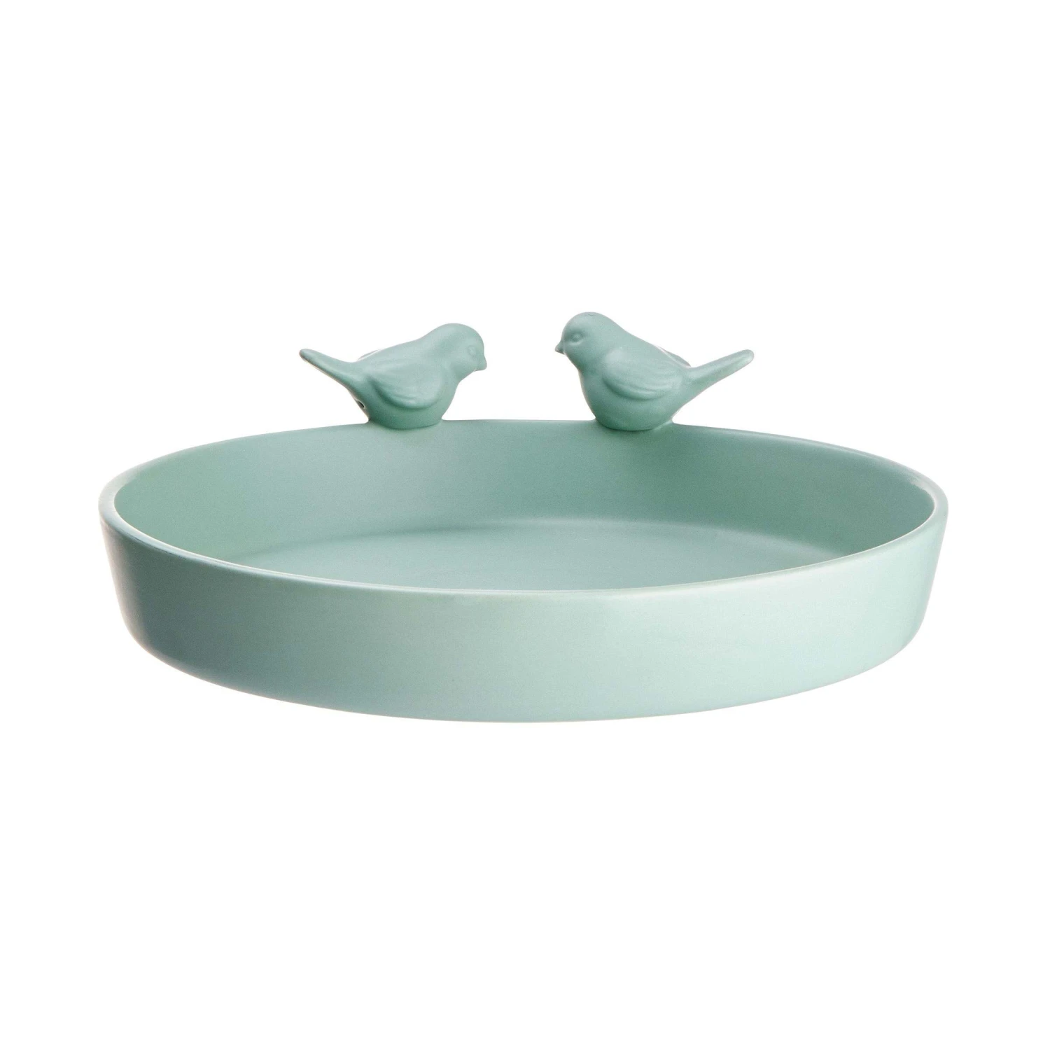 Vogelbad Ø23cm BIRDS PLACE In Salbei 1 Vogelbad Ø23cm BIRDS PLACE In Salbei